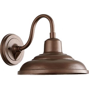 Quorum Lighting 1 - Light Wall Light in  Oiled Bronze - 1 of 1
