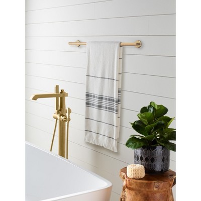 Champagne Bronze 27" Stainless Steel Wall Mounted Towel Bar