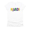 Simply Sage Market Mardi Gras Script Short Sleeve Tee - 2 of 4