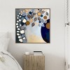 Amanti Art Modern Midnight Bloom II by Bella Eve Canvas Wall Art Print Framed - 4 of 4