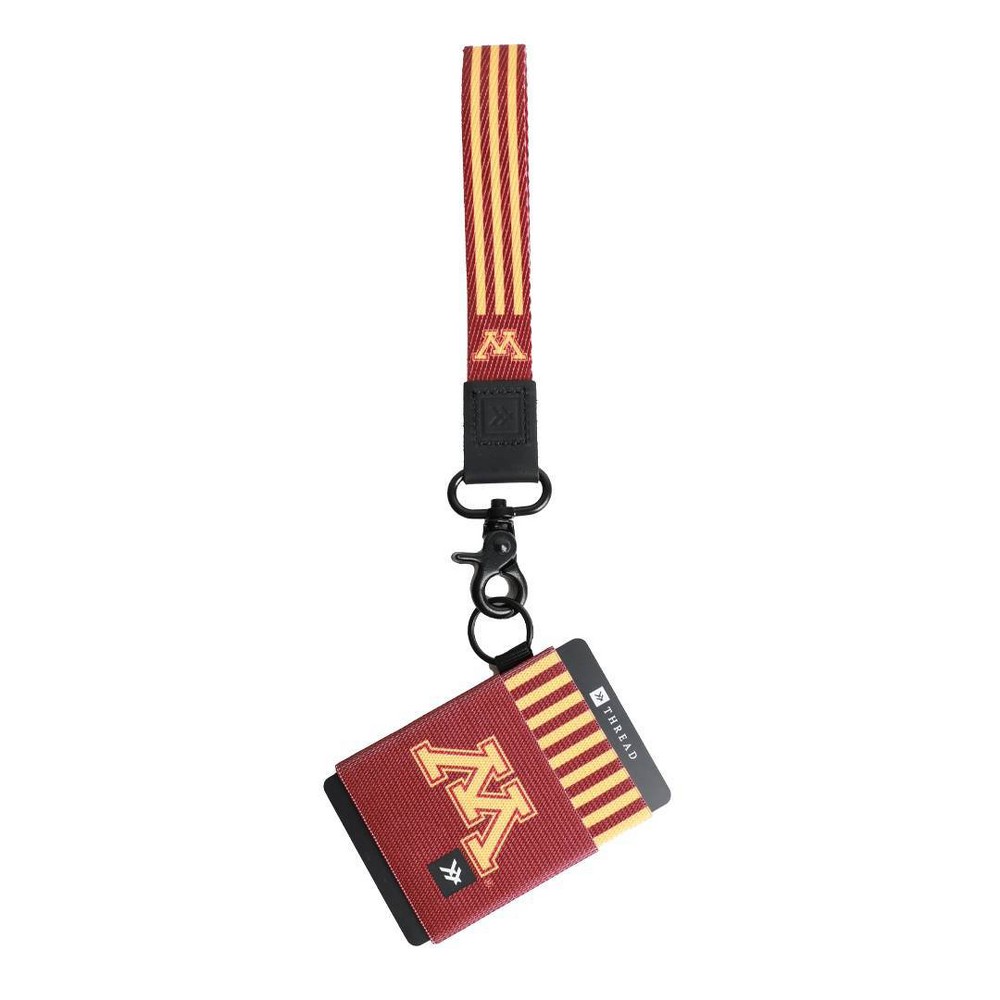 NCAA Minnesota Golden Striped Gophers Wallet and Wristlet Keychain