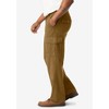 Boulder Creek by KingSize Men's Big & Tall Renegade Side-Elastic Waist Cargo Pants - 3 of 3