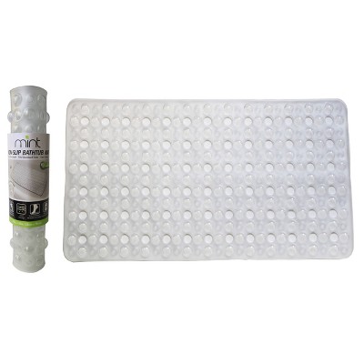 Tranquilbeauty 40 X 16 White Extra Long Non-slip Bath Mats With Suction  Cups For Elderly & Children : Target