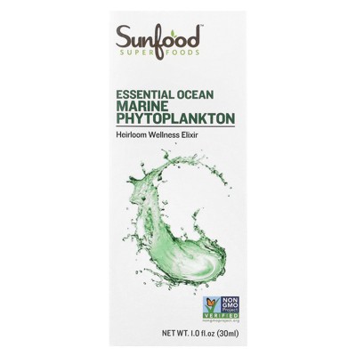 Sunfood Essential Ocean Marine Phytoplankton, 1 fl oz (30 ml)