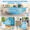 Coucheta 8000 BTU Portable Air Conditioner for Up to 350 Sq.Ft, 3-in-1 Cooling with Dehumidifier, 4 Modes, 24H Timer, Remote, Window Kit Included - 4 of 4