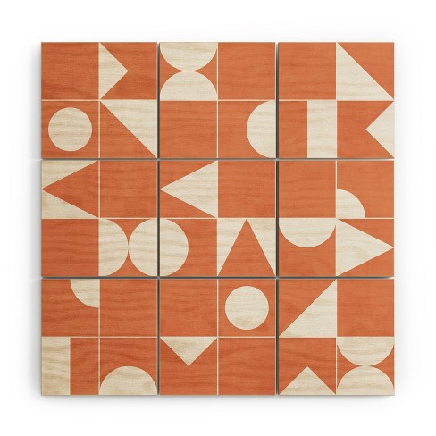 Zoltan Ratko My Favorite Geometric Patterns Wood Wall Mural - Society6 - image 1 of 2