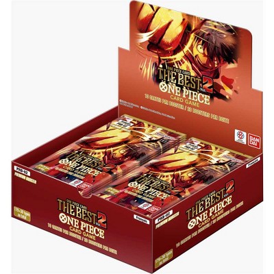 Bandai One Piece TCG: The Best One Vol. 2 (PRB-02) Booster Box - 20 Packs