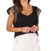 Women's Sweetheart Neck Knit Top - Democracy - 2 of 4