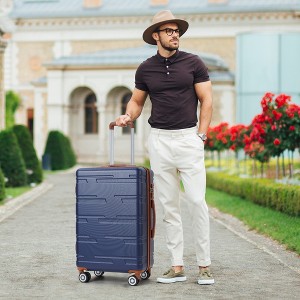 28in Hardside Carry On Luggage with Spinner Wheels, Expandable Lightweight Suitcase with TSA Lock, Durable Hardshell Cabin Luggage - 1 of 4