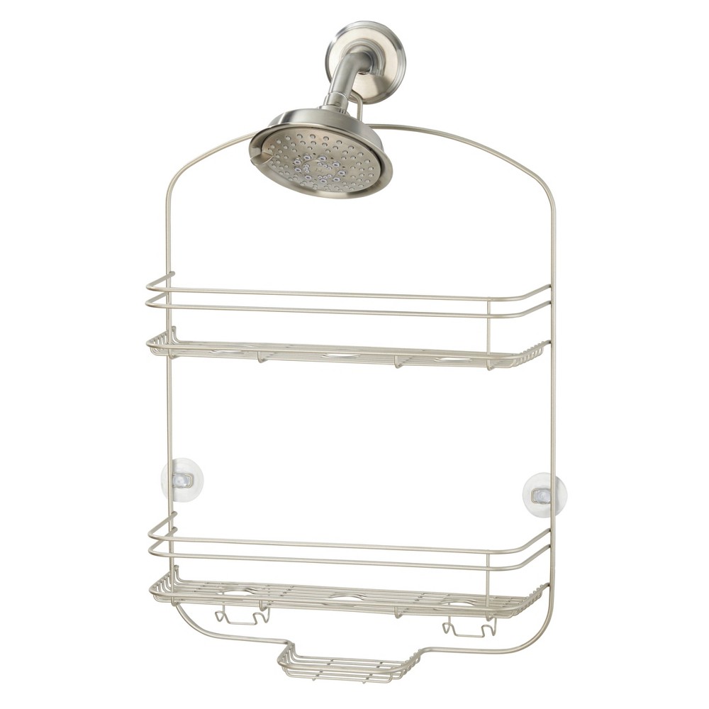 Photos - Bathroom Cabinet iDESIGN Weston Weston Wide Metal Hanging Shower Caddy