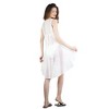 Artyska Women's Tie Front Lace Swim Cover-Up Beach Wrap - 4 of 4