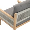 Nathan James Kayden Outdoor Accent Chair Dark Gray - 4 of 4