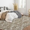 Acekool 5x7 Washable Rug – Vintage-Inspired Non-Slip Carpet, Ultra-Thin Floor Mat for Living Room & Bedroom, - 2 of 4