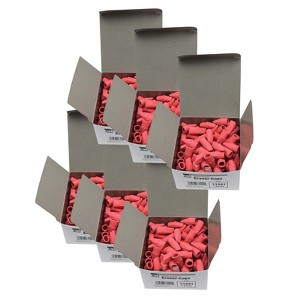 Charles Leonard Eraser Caps, Pink, 144 Per Box, 6 Boxes - 1 of 2