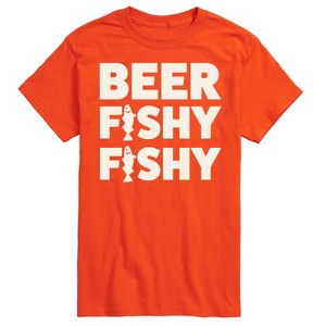 Men's - Instant Message - Beer Fishy Fishy Short Sleeve Graphic T-Shirt - 1 of 4