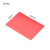 Unique Bargains DIY Laser Printing Office Engraving Aluminium Blank Tags 15 Pcs - 2 of 4