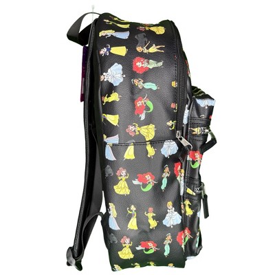 Disney Princess 16" PU Leather Deluxe Backpack Magical Style & Everyday Function - image 3
