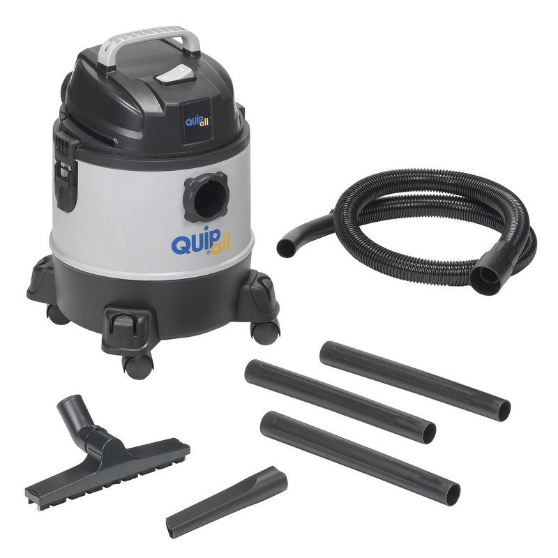 Quipall EC813-1000 1000-Watt 3.2 Gallon Plastic Tank Wet/Dry Vacuum, 2 of 12