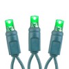 Novelty Lights 100 Light Warm White LED Christmas Net Lights Christmas Decorations Green Wire 4' X 6' - 3 of 4