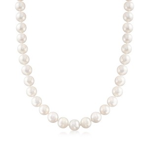 Ross-Simons 10-11mm Cultured Pearl Necklace With 14kt Yellow Gold - 1 of 3