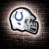 Evergreen Ultra-Thin Edgelight LED Wall Decor, Helmet, Indianapolis Colts- 19.5 x 15 Inches Made In USA - 2 of 4
