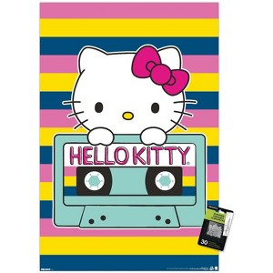 Trends International Hello Kitty: 2016 General - Vintage Cassette Tape Unframed Wall Poster Prints - 1 of 4