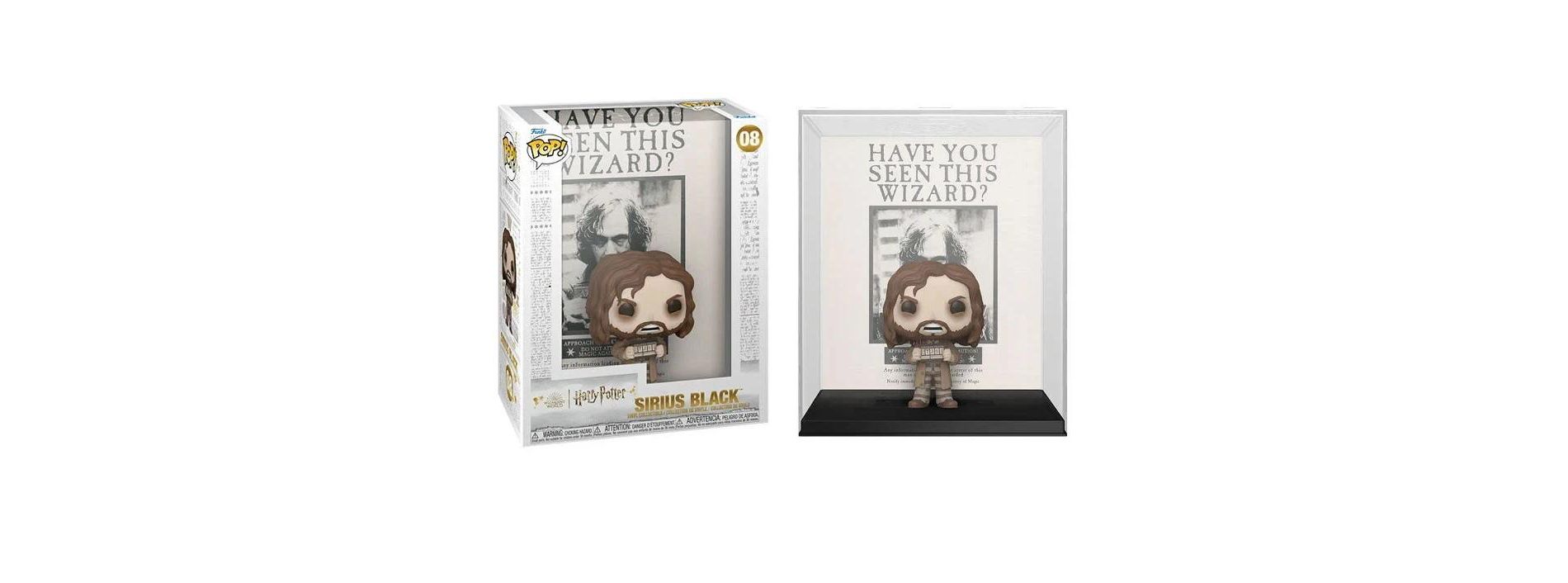 Funko POP! Cover: Harry Potter Prisoner of Azkaban - Sirius Black #08 #76001