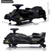 COZONY 12V Ride on Drift Car, Kids Electric Go-Kart, High/Low Speed, 5 Wheels, Built-in Music, Front+Tail LED Light, Low-Power Alarm - 3 of 4