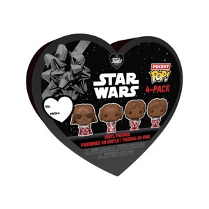 Funko Pocket POP! Star Wars Valentine Chocolate Box - 4pk - 1 of 3