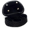 Speert Evening Star Designer Purse Cosmetic Zippered Bag Style 4072 (BLACK) - 2 of 4