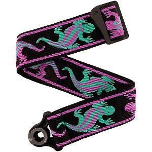 D'Addario Auto Lock Vintage Planet Waves Lizards Guitar Strap - 1 of 4