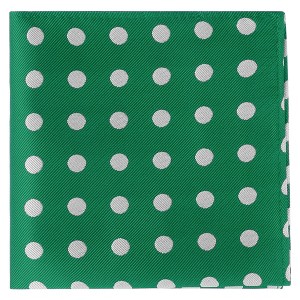 INSPIRE CHIC Men's Polka Dots Business Tuxedo Wedding Pocket Squares Handkerchief - 1 of 4