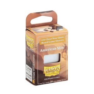Arcane Tinmen Dragon Shield: Board Game Sleeves: Clear Non-Glare: American Mini - 1 Pack - 1 of 2
