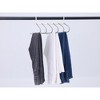 REGALWOVEN Non-Slip Stainless Steel Space Saving Clothes Hangers 2 Pcs - 4 of 4