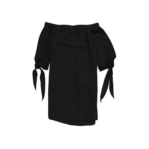 bar III Womens Off The Shoulder Shift Dress - 1 of 2