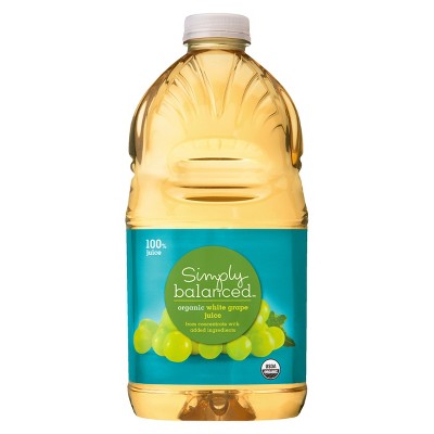 Organic White Grape Juice - 64 fl oz Bottle - Simply Balanced™