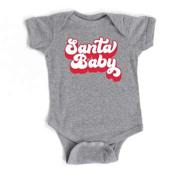 The Juniper Shop Santa Baby Baby Bodysuit