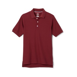 French Toast School Uniform Co-Ed Short Sleeve Pique Polo - 1 of 2