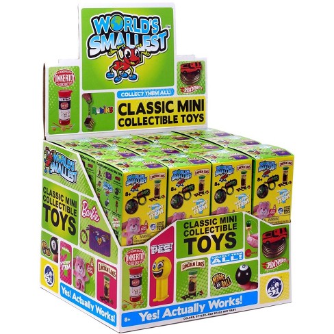 World S Smallest Classic Mini Toys Series 2 Mystery Box 24 Packs Target - roblox toys series 2 mystery boxes