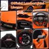 12V Ride On Car for Kids, Licensed Lamborghini Electric Vehicle, Remote Control, Bluetooth, USB, Music, Headlights, Sports Toy - 3 of 4