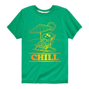 Boys' - Peanuts - Chill Snoopy Short Sleeve Graphic T-Shirt - 1 of 4