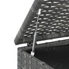 vidaXL Cushion Box Grey PE rattan 39.4x19.3x40.7 in Cushion Box - 4 of 4