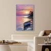 Art Remedy Quaint Sunset Shore Beach Life Inspired Wall Art Framed - 2 of 4