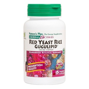 Herbal Actives Red Yeast Rice Gugulipid by Nature's Plus  -  120 VegCap - 1 of 2