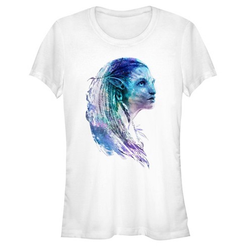 Junior's Avatar: The Way Of Water Neytiri Watercolor T-shirt : Target