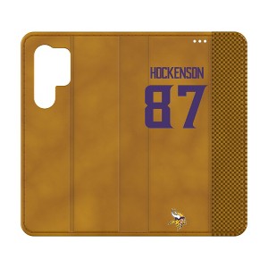 NFL Minnesota Vikings Players Game Tactic Folio Cell Phone Case for Samsung Galaxy - 1 of 4