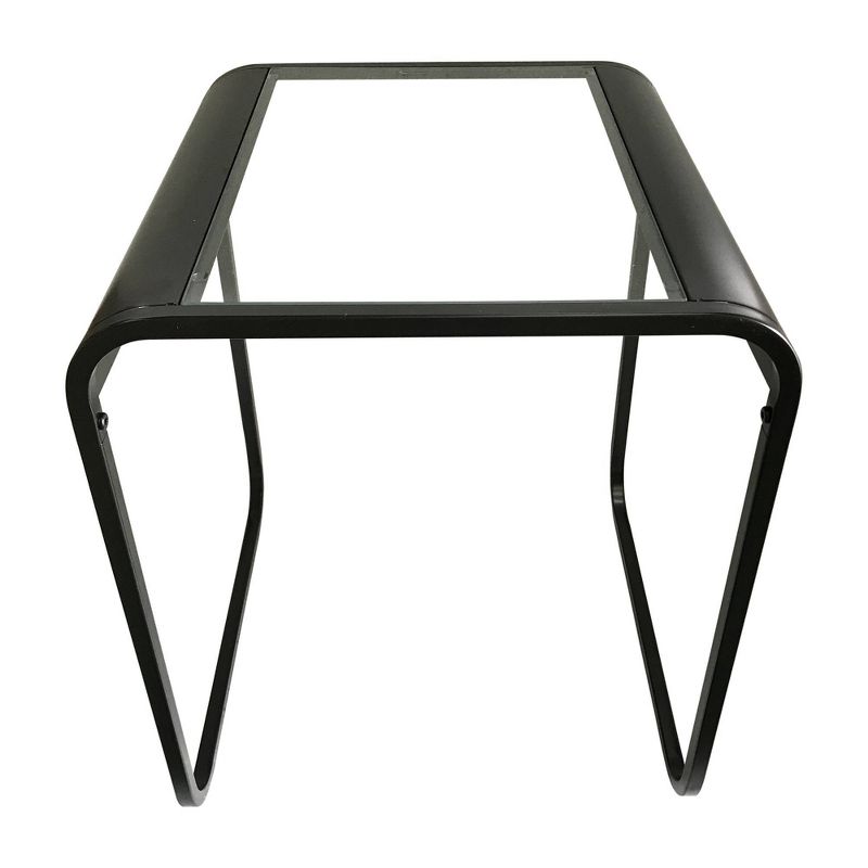 2pc Abramma Metal Nesting Table Set Black - miBasics, 4 of 6