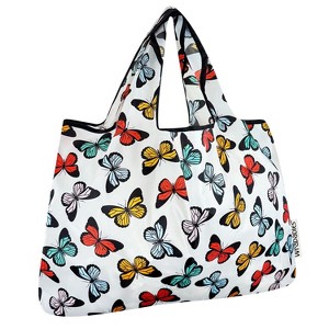 Wrapables Large Foldable Tote Nylon Reusable Grocery Bags - 1 of 4
