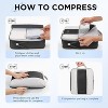 10 Set Compression Packing Cubes Travel Essentials,Compressible Expandable Packing Cubes Suitcase - 3 of 4