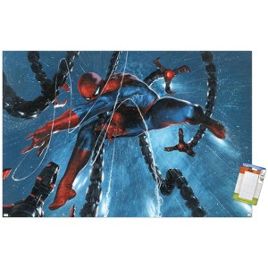 Trends International Marvel Comics Spider-Man, Doctor Octopus - Rain Cover Unframed Wall Poster Print White Mounts Bundle 14.725" x 22.375" - 1 of 4